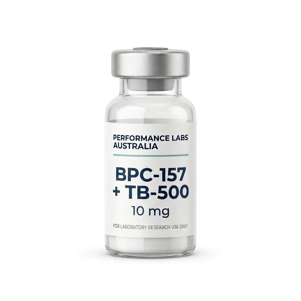 BPC-157 + TB-500 blend 10mg research vial - Performance Labs Australia