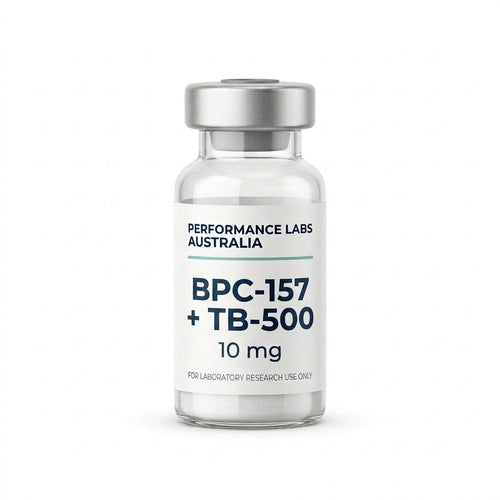 BPC-157 + TB-500 blend 10mg research vial - Performance Labs Australia